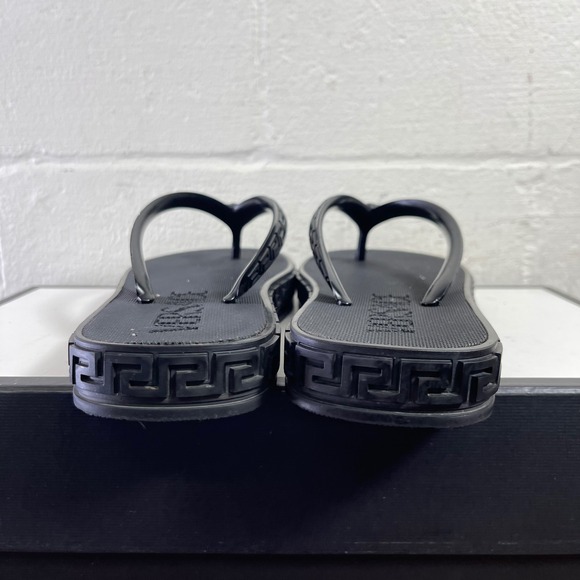 Versace Black Sandals - Picture 6 of 11